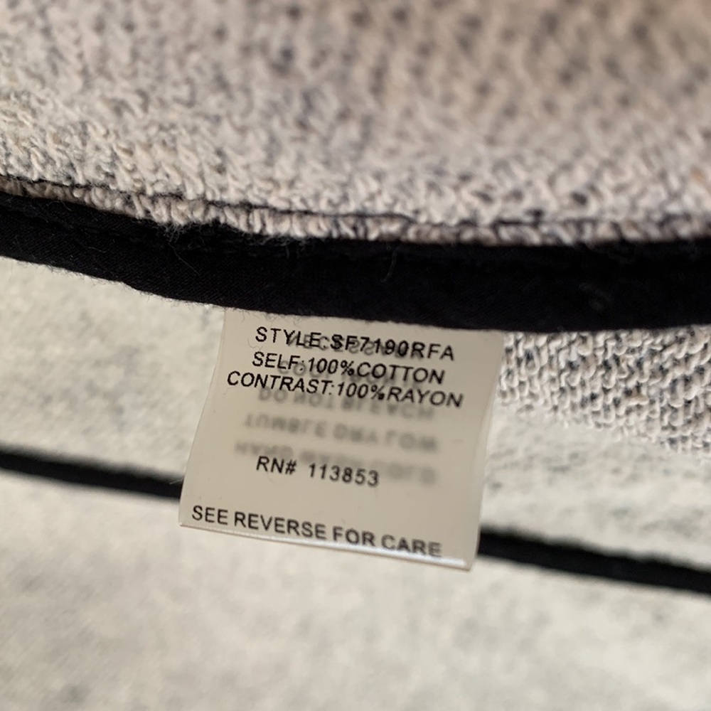 Market & Spruce Moto Jacket, marled navy, M - Picture 11 of 11